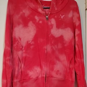 American Eagle Tie and Dye Hoodie